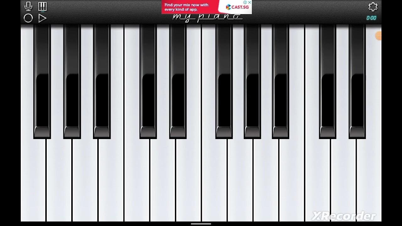 SNAP song simple piano 🎹🎹🎹 YouTube