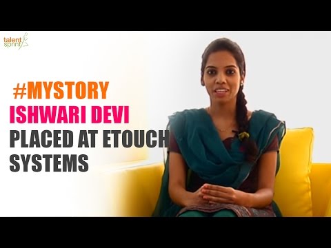 #MyStory - Ishwari Devi Placed at eTouch Systems - #MyStory - Ishwari Devi Placed at eTouch Systems