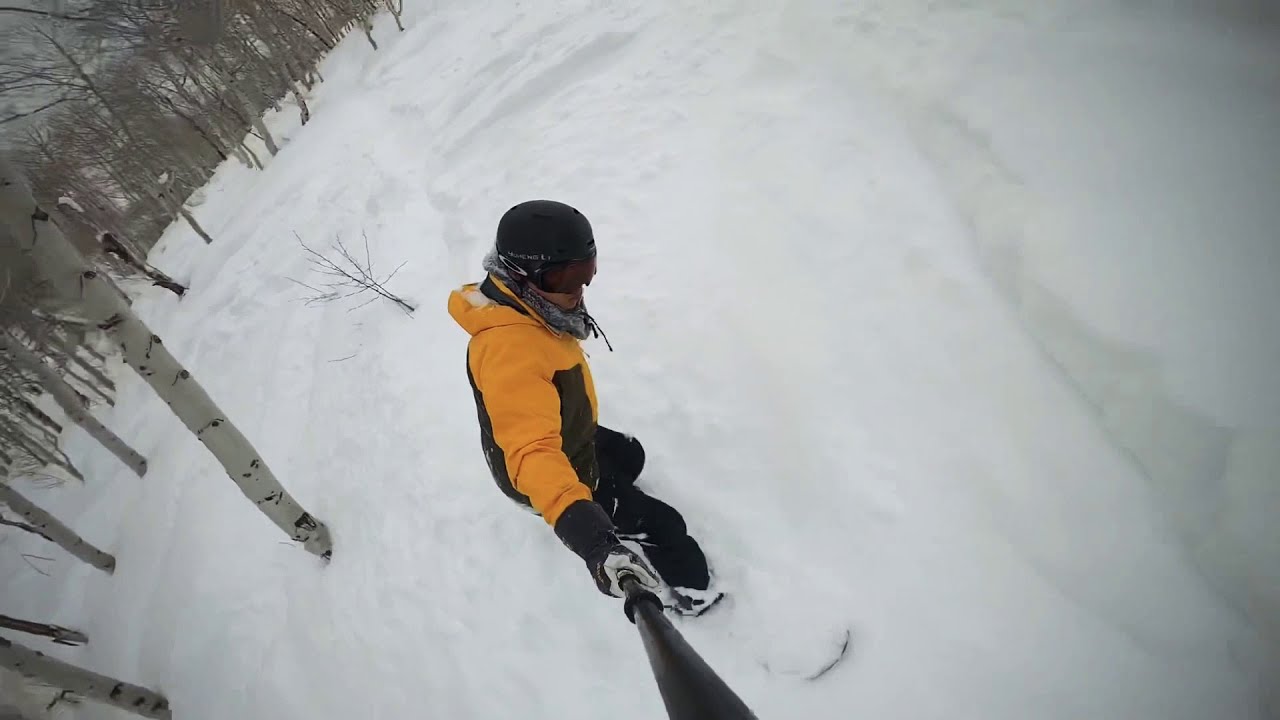1.12 powder ride on 9990 Park City - YouTube