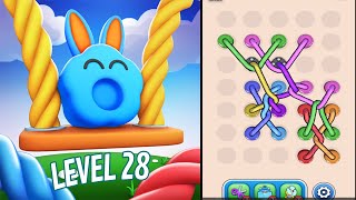 🏅 TWISTED TANGLE 🤪 Level 28 🧩 Gameplay Walkthrough