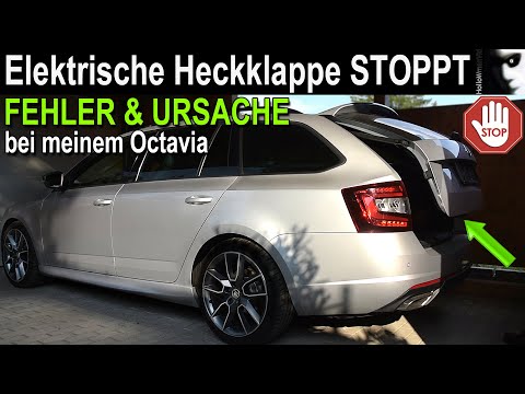 Elektrische Heckklappe STOPPT | Fehler und Ursache bei meinem Skoda Octavia