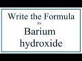 Barium Hydroxide and Polyatomic Ions
