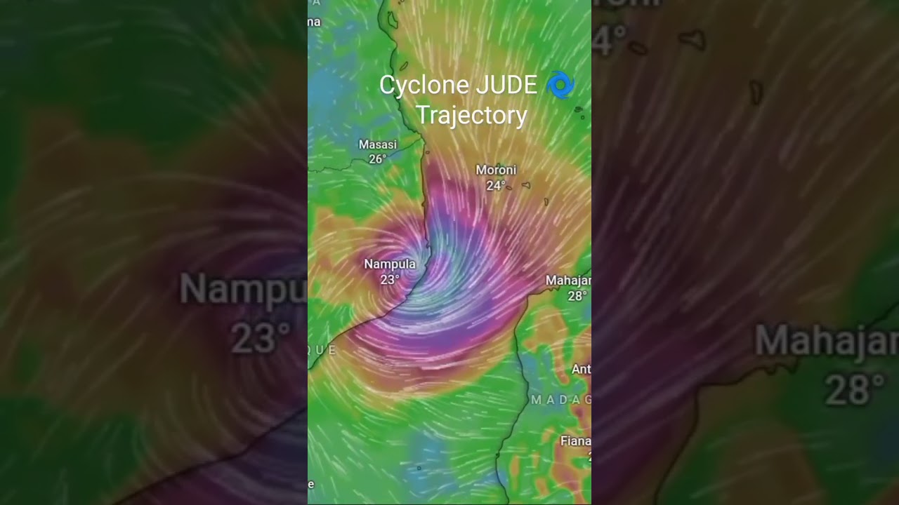 JUDE is forcasted to hit #mozambique #Nacala.Recurve nature also look possible after landfall.