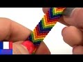Bracelet DIY / Bracelet d'amitié en fils de laine / Instructions en français