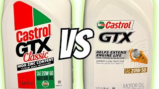 Is more ZINC better? CASTROL GTX vs CASTROL GTX Classic by The Motor Oil Geek 38,102 views 11 months ago 13 minutes, 25 seconds