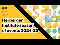 Herberger Institute season of events 2024-25
