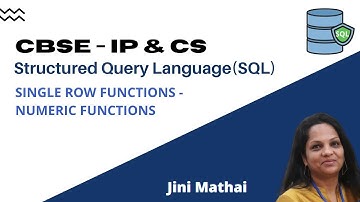 MySQL Functions - Numeric Functions