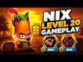 NIX IS OP MAXED LEVEL 20 ZOOBA GAMEPLAY