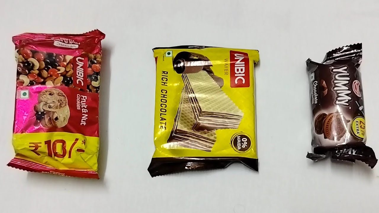 Unibic Fruit & Nut против Unibic Wafer против Yummy Chocolate Creme || Печенье 🍪🍪 || Бисквиты 🍪