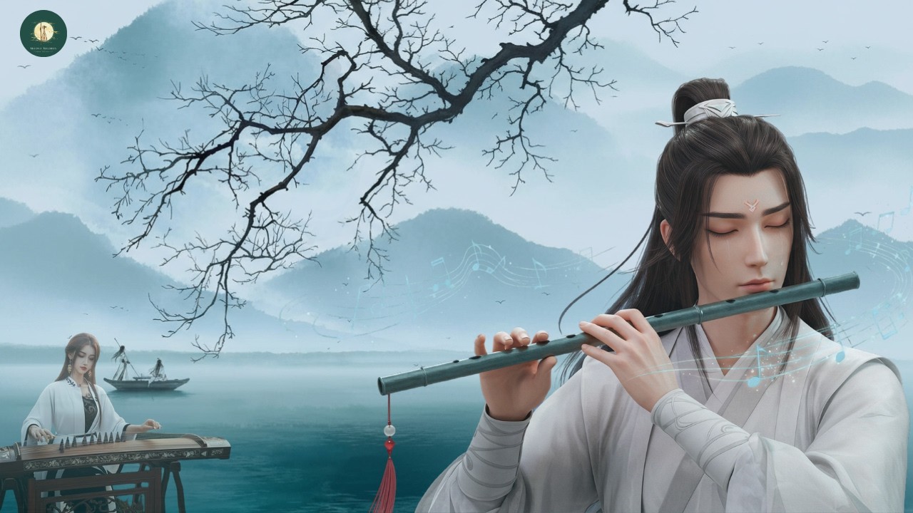 Chinese Zen Music: Bamboo flute, Erhu & Guzheng | Deep Sleep & Relaxing ...