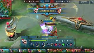 Tutorial Harith Ketika Di gangbang,MOBILE LEGENDS BANG BANG