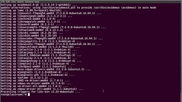 How to Install Avidemux  in Ubuntu 16