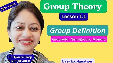 THE COMPLETE RELATIONSHIP: GROUPOID - 》SEMIGROUP-》MONOID-》 GROUP | EXPLAINED SIMPLY!