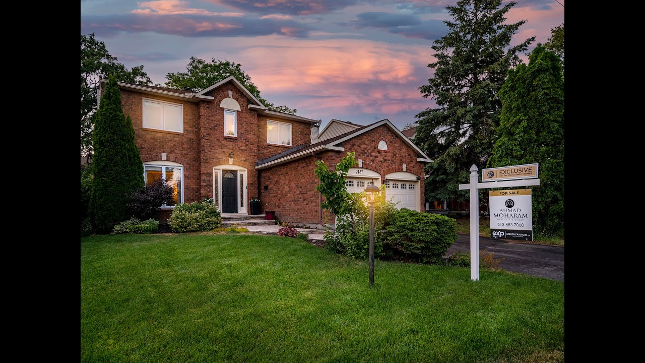 Ahmad Moharam Real Estate Ottawa EXP Realty 2137 LENESTER AVE YouTube