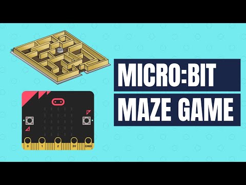 DIY micro:bit Maze Game #stemeducation #fun