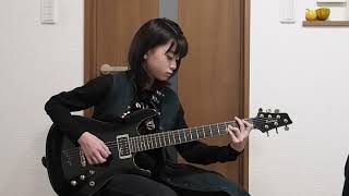 POWER(HELLOWEEN) 弾いてみた 11歳 ギター練習中 kinoko helmet