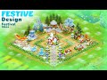 Festive design Festival ideas in Hay Day #hayday 