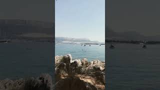 Marjan beach in Split, Croatia, August 2022