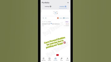 Carry Forward/Overnight Position hold in Banknifty📊| BTST Trade🔥| Zerodha kite|