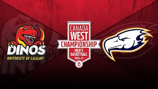 MBB: UBC (96) v CGY (106) - Canada West Final - Mar 7, 2025