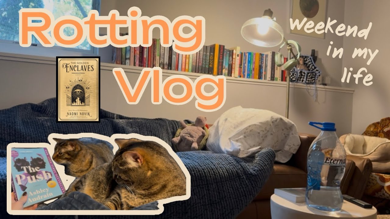 Weekend Rotting rotting on the couch vlog - weekend in my life 😴 - YouTube