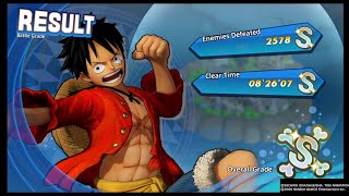 game play luffy new world mode and create s point | one piece pirate warriors 4 screenshot 1