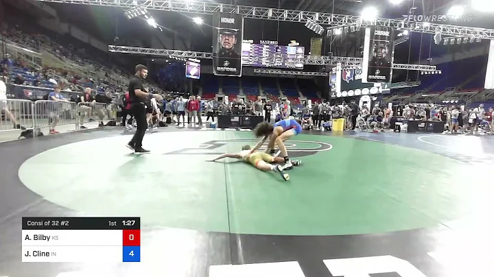 113 Lbs Consi Of 32 #2 - Adam Bilby, Kansas Vs Jos...