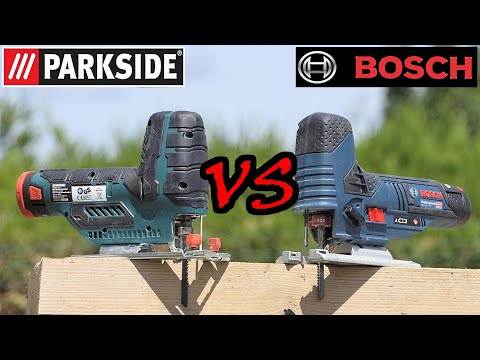 PARKSIDE PSTKA 12V VS BOSCH GST 12V Professionnal scie sauteuse Jigsaw