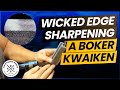Wicked Edge Sharpening a Boker Kwaiken