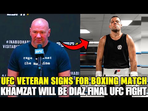 Dana White OFFERS Nate Diaz opponent for his final UFC fight, Khamzat Chimaev BROKE another RECORD!