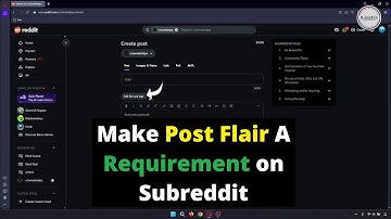 Make Post Flair a Requirement for Posting on Subreddit in 2026