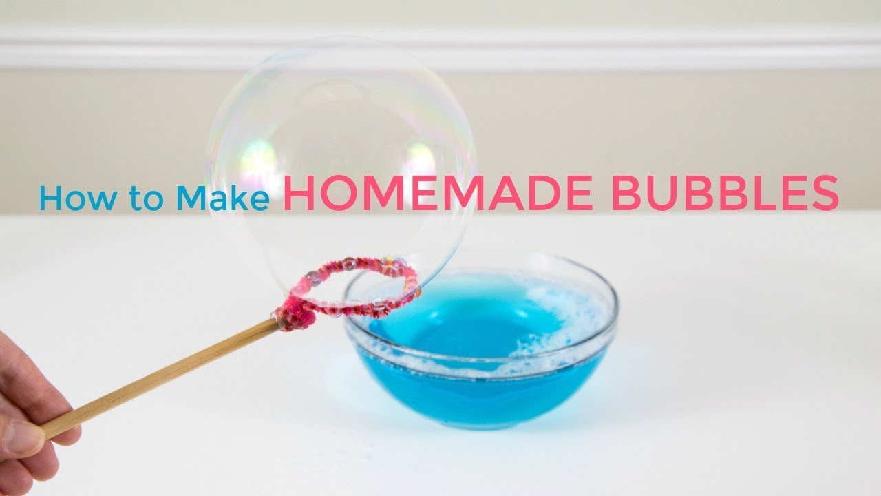 How to Make Your Own Bubble Solution