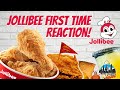 FIRST TIME Trying Jollibee! My First Ever Visit to the AMAZING Filipino Fast Food Chain!