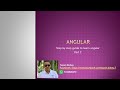 2.Angular 9: Hello Angular: Run First Angular App
