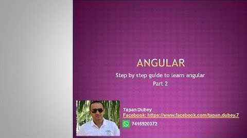 2.Angular 9: Hello Angular: Run First Angular App