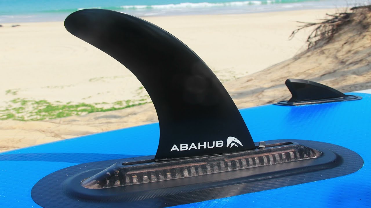 Abahub 10'' SUP Single Center Fin, Free No Tool Fin Screw