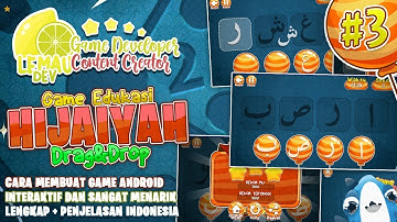 CARA MEMBUAT GAME ANDROID PUZZLE HIJAIYAH CONSTRUCT 2 [LENGKAP]  PART-3