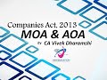 Memorandum of Association & Articles of Association I Companies Act, 2013 I