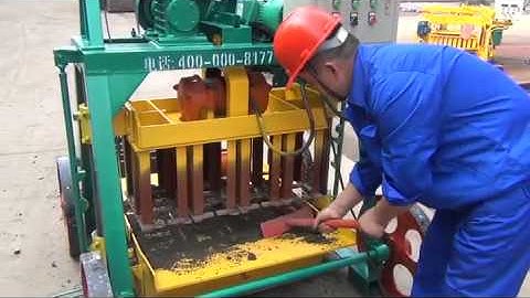 QMJ4-45 mobile block making machine