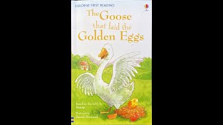 The Goose that laid the Golden Eggs ~ Read Aloud ~ Read Along With Me!