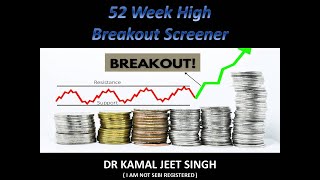 MAKING 52 WEEK HIGH BREAKOUT SCREENER ON CHARTINK