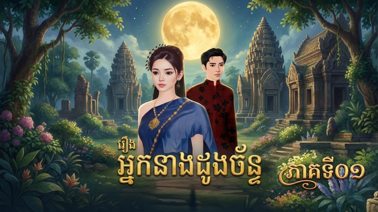 រឿង អ្នកនាងដួងច័ន្ទ ភាគទី០១ និពន្ឋដោយ ផាន សុភា ផលិតដោយ ធីម គន្ធា