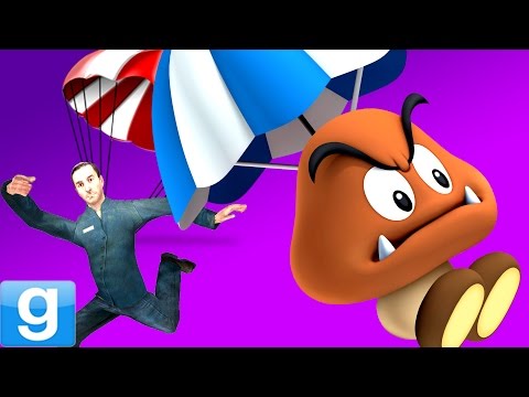 PARACHUTES ARE ParaffinsN!! - Gmod Parachute Mod (Garry's Mod)