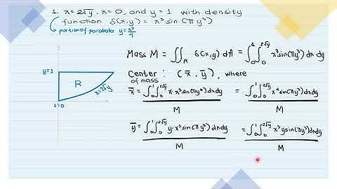 [Math 23] Disc 2.7 Applications of Double Integrals (Part 1 of 3)