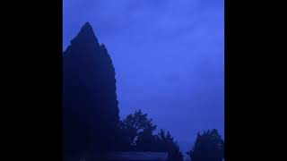 Lightning storm summer 2022 Eugene OR
