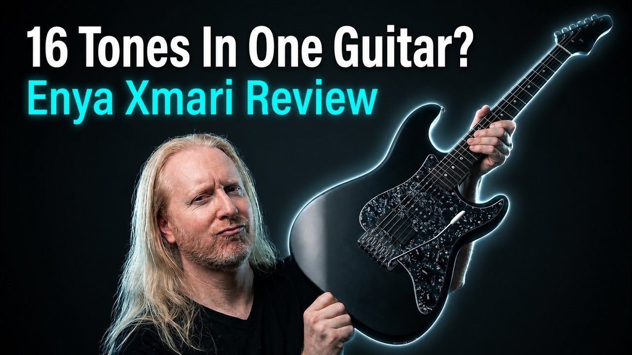16 Tones In One Guitar? Enya Xmari Hands-On - YouTube