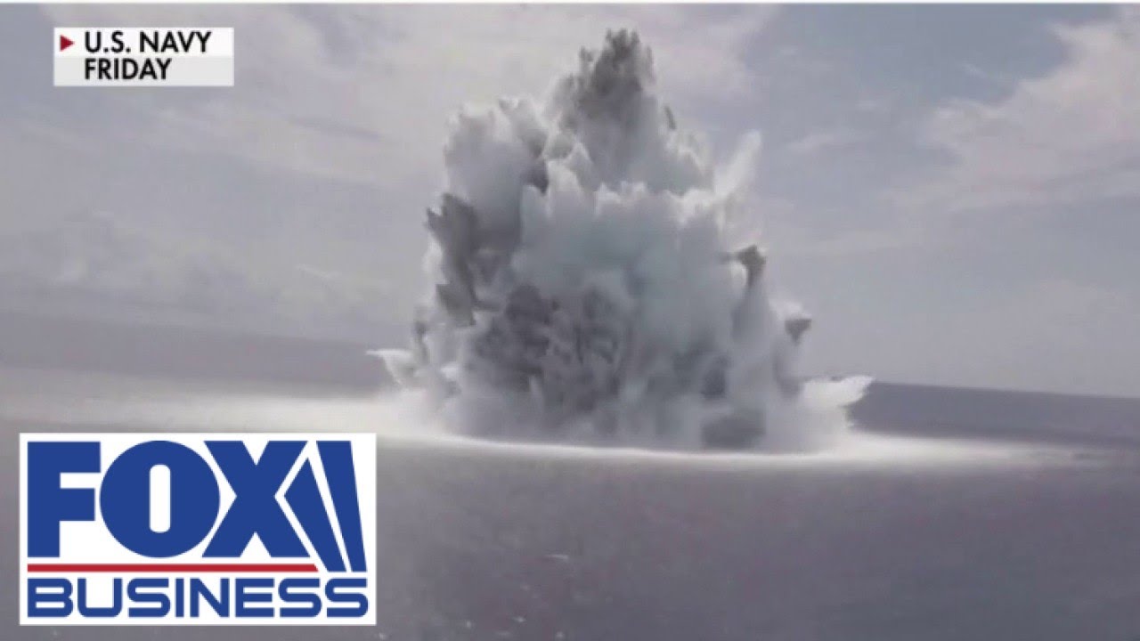 Navy's explosive test registers as 3.9 earthquake