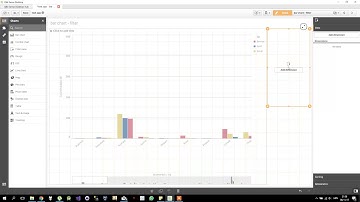 Qlik Sense Desktop   bar chart with filter