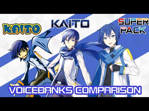 KAITO Voicebanks Comparison - Demo Phrase F【KAITO V1, KAITO V3