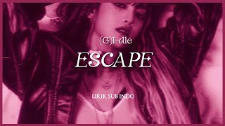 (G)I-DLE - Escape // Lirik Terjemahan Indonesia